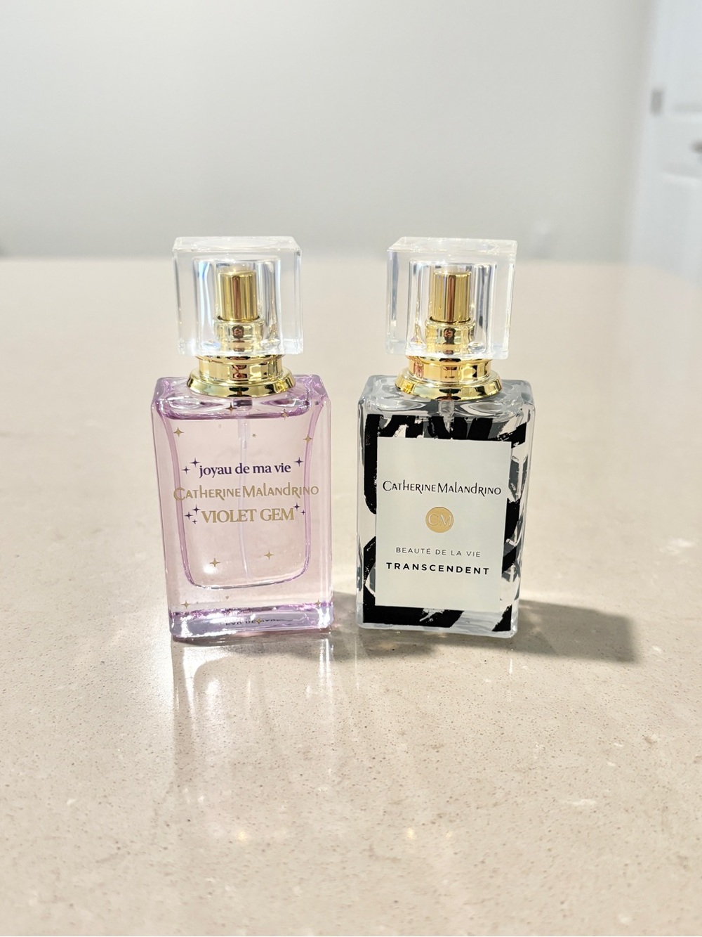 Catherine Malandrino Violet Gem & Transcendent EDP Duo 0.68 oz